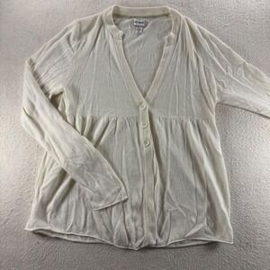 Motherhood Maternity Cardigan‎ Sweater Women's XL Button Front Knit Top Casual